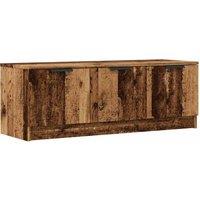 Berkfield Home TV Cabinet Old Wood 102x35x36.5 cm Engineered Wood in Brown
