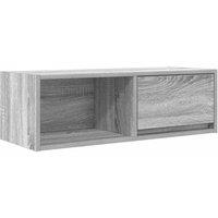 Berkfield Home TV Cabinet Grey Sonoma 80x31x25.5 cm Engineered Wood