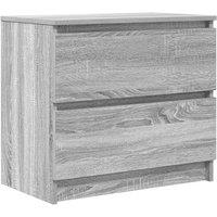 Berkfield Home TV Cabinet Grey Sonoma 60x35x54 cm Engineered Wood | Size: 60 x 35 x 54 cm