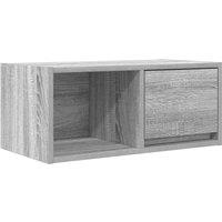 Berkfield Home TV Cabinet Grey Sonoma 60x31x25.5 cm Engineered Wood