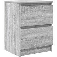 Berkfield Home TV Cabinet Grey Sonoma 40x35x54 cm Engineered Wood | Size: 40 x 35 x 54 cm