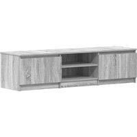 Berkfield Home TV Cabinet Grey Sonoma 140x40x35.5 cm Engineered Wood