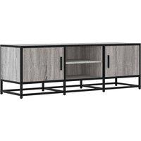 Berkfield Home TV Cabinet Grey Sonoma 120x35x41 cm Engineered Wood & Metal | Size: 120 x 35 x 41 cm