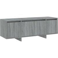Berkfield Home TV Cabinet Grey Sonoma 120x30x40.5 cm Engineered Wood