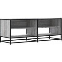 Berkfield Home TV Cabinet Grey Sonoma 120.5x40x46 cm Engineered Wood & Metal