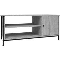 Berkfield Home TV Cabinet Grey Sonoma 100x40x45 cm Engineered Wood | Size: 100 x 40 x 45 cm