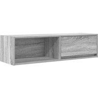 Berkfield Home TV Cabinet Grey Sonoma 100x31x25.5 cm Engineered Wood