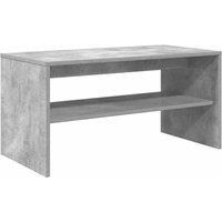 Berkfield Home TV Cabinet Concrete Grey 80x40x40 cm Engineered Wood | Size: 80 x 40 x 40 cm