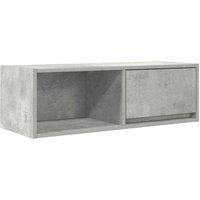 Berkfield Home TV Cabinet Concrete Grey 80x31x25.5 cm Engineered Wood