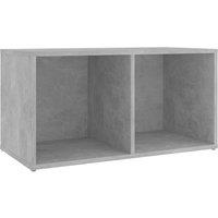 Berkfield Home TV Cabinet Concrete Grey 72x35x36.5 cm Engineered Wood