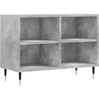 Berkfield Home TV Cabinet Concrete Grey 69.5x30x50 cm Engineered Wood