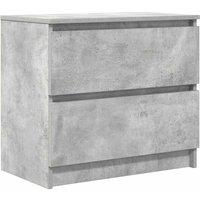 Berkfield Home TV Cabinet Concrete Grey 60x35x54 cm Engineered Wood | Size: 60 x 35 x 54 cm