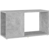 Berkfield Home TV Cabinet Concrete Grey 60x24x32cm Engineered Wood | Size: 60 x 24 x 32 cm
