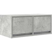 Berkfield Home TV Cabinet Concrete Grey 60x31x25.5 cm Engineered Wood