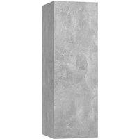 Berkfield Home TV Cabinet Concrete Grey 30.5x30x90 cm Engineered Wood
