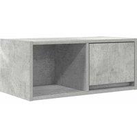 Berkfield Home TV Cabinet Concrete Grey 60x31x25.5 cm Engineered Wood