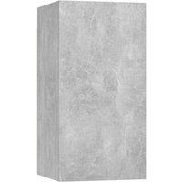 Berkfield Home TV Cabinet Concrete Grey 30.5x30x60 cm Engineered Wood