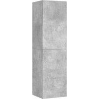 Berkfield Home TV Cabinet Concrete Grey 30.5x30x110 cm Engineered Wood