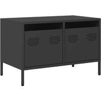 Berkfield Home TV Cabinet Black 68x39x43.5 cm Cold-rolled Steel