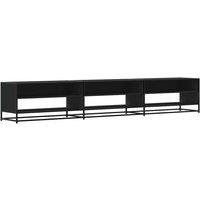 Berkfield Home TV Cabinet Black 270x40x46 cm Engineered Wood | Size: 270 x 40 x 46 cm