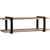 Berkfield Home TV Cabinet 130x40x40 cm Solid Reclaimed Wood | Size: 130 x 40 x 40 cm