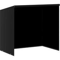 Berkfield Home Swing Bench Cover 10 Eyelets 2 Zippers 255x145x170 cm in Black | Size: 255 x 145 x 170 cm