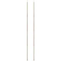 Berkfield Home Sunshade Sail Poles 2 pcs 200 cm Galvanised Steel