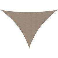 Berkfield Home Sunshade Sail Oxford Fabric Triangular 4x5x6.4 m Taupe