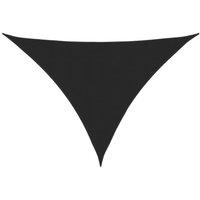 Berkfield Home Sunshade Sail Oxford Fabric Triangular 4x5x6.4 m Black