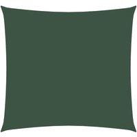 Berkfield Home Sunshade Sail Oxford Fabric Square 4.5x4.5 m Dark Green