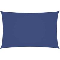 Berkfield Home Sunshade Sail Oxford Fabric Rectangular 5x8 m Blue