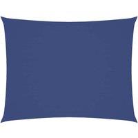 Berkfield Home Sunshade Sail Oxford Fabric Rectangular 5x7 m Blue