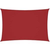 Berkfield Home Sunshade Sail Oxford Fabric Rectangular 3x5 m Red