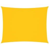 Berkfield Home Sunshade Sail Oxford Fabric Rectangular 3.5x4.5 m Yellow