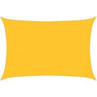Berkfield Home Sunshade Sail 160 g/m Rectangular Yellow 3.5x5 m HDPE