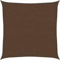 Berkfield Home Sunshade Sail 160 g/m Brown 3x3 m HDPE