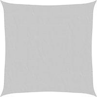 Berkfield Home Sun Shade Sail Light Grey 5x5 m 100% Polyester Oxford