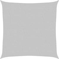Berkfield Home Sun Shade Sail Light Grey 2.5x2.5 m 100% Polyester Oxford