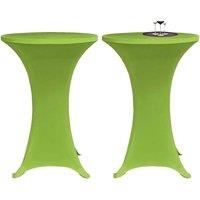 Berkfield Home Stretch Table Cover 4 pcs 60 cm Green
