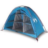 Berkfield Home Storage Tent 9 Compartments Blue Waterproof