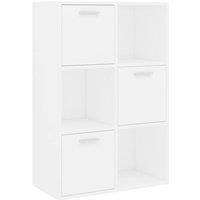 Berkfield Home Storage Cabinet White 60x29.5x90 cm Engineered Wood