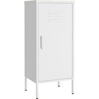 Berkfield Home Storage Cabinet White 42.5x35x101.5 cm Steel