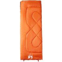 Berkfield Home Sleeping Bag for Adults Camping 3 Seasons in Orange