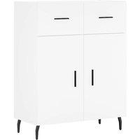 Berkfield Home Sideboard White 69.5x34x90 cm Engineered Wood