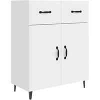 Berkfield Home Sideboard White 69.5x34x90 cm Engineered Wood