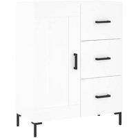 Berkfield Home Sideboard White 69.5x34x90 cm Engineered Wood