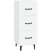 Berkfield Home Sideboard White 34.5x34x90 cm Engineered Wood