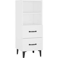 Berkfield Home Sideboard White 34.5x34x90 cm Engineered Wood