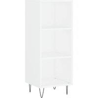 Berkfield Home Sideboard White 34.5x32.5x90 cm Engineered Wood