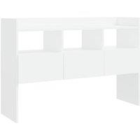 Berkfield Home Sideboard White 105x30x70 cm Engineered Wood | Size: 105 x 30 x 70 cm